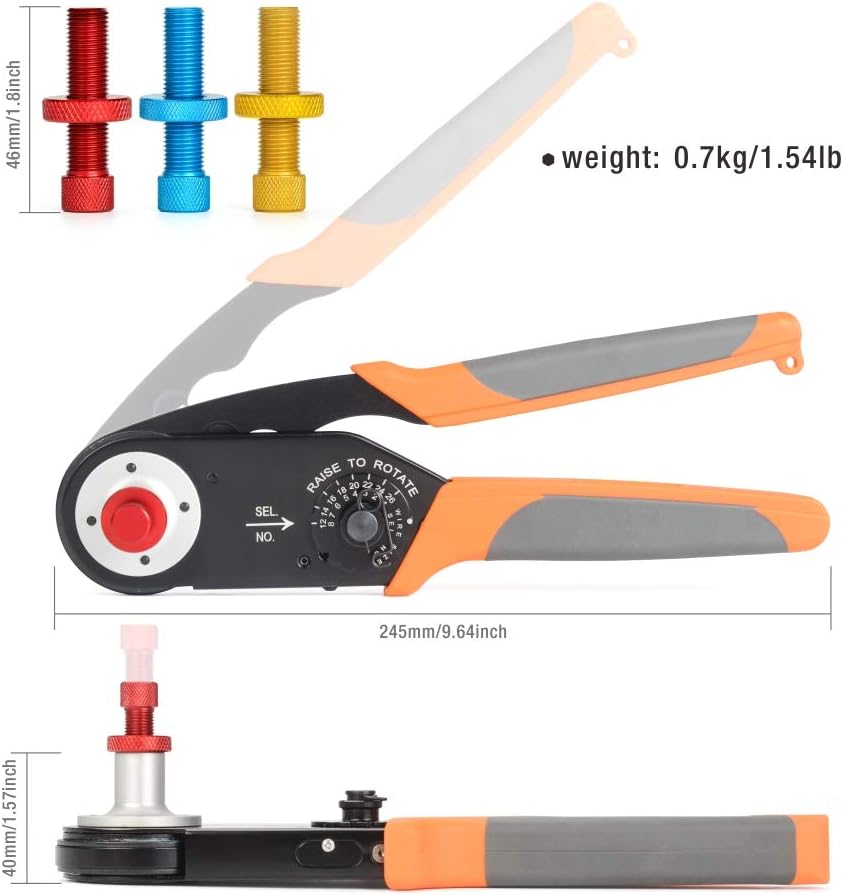 Deutsch Solid Contacts Crimping Tool AWG 26-12 C40557