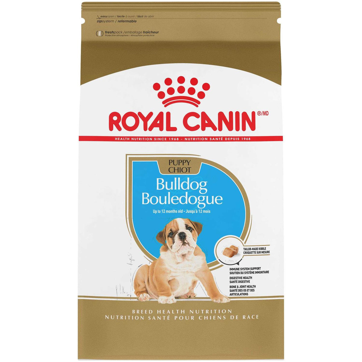 Bulldog Puppy Dry Dog Food T687