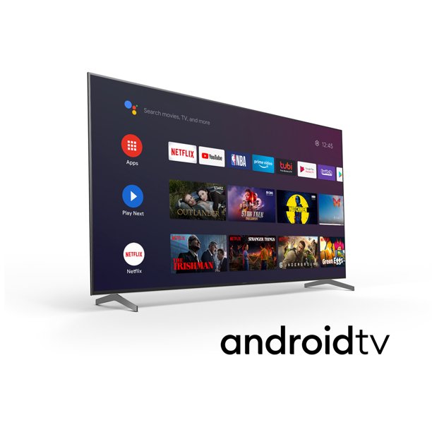 65 Class 4K UHD LED Android Smart TV HDR T615