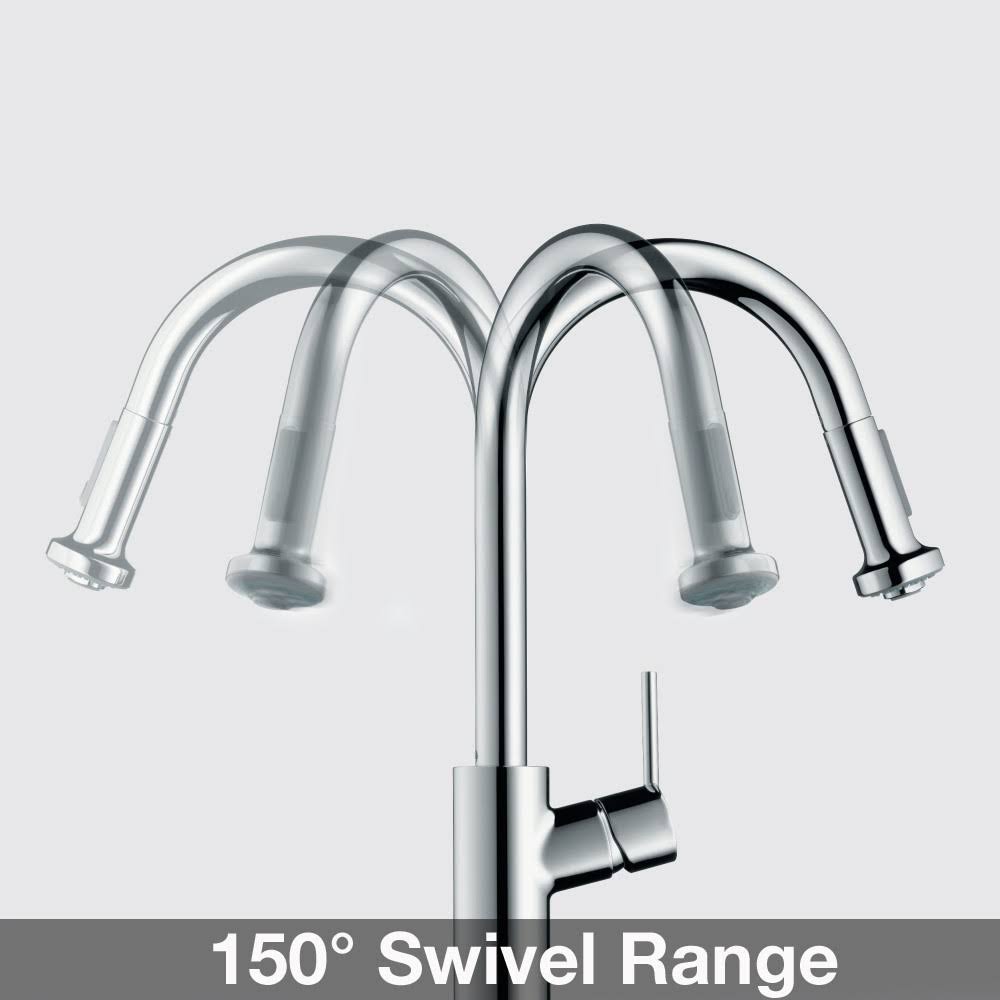 Chrome Kitchen Faucet T427