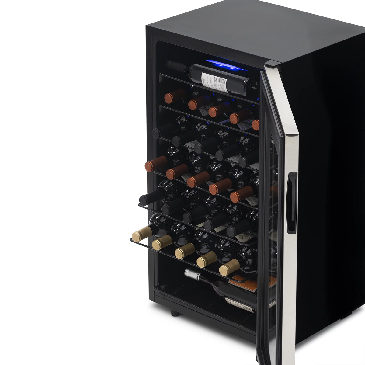 33 Bottle Stainless Steel Compressor Wine Fridge I11953
