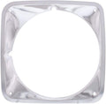 Anodized Aluminum Headlight Bezel Pack of 2 S659