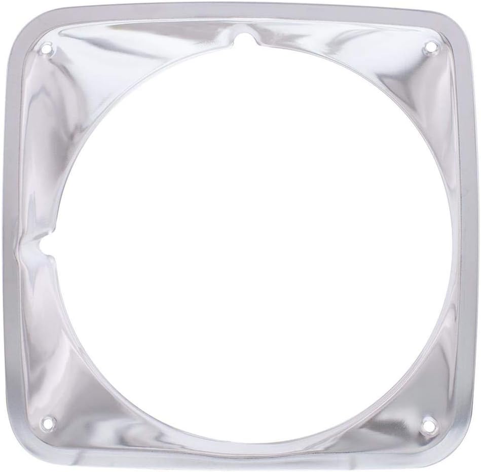 Anodized Aluminum Headlight Bezel Pack of 2 S659