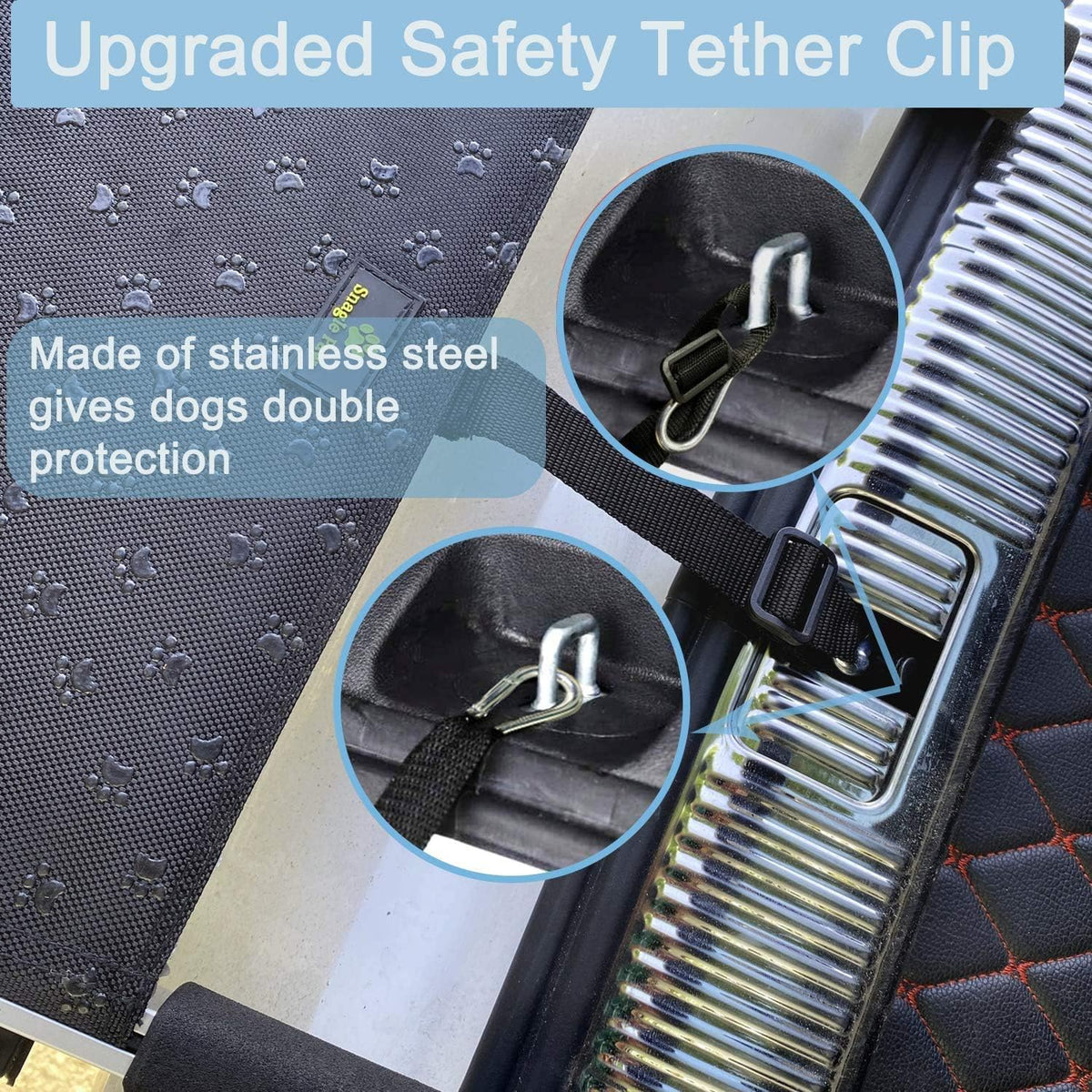 Folding Aluminum Dog Ramp for Cars, 4 Steps Y72627