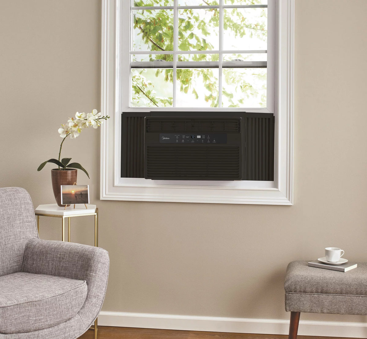8,000 BTU 115V Smart Window Air Conditioner with Remote X797466
