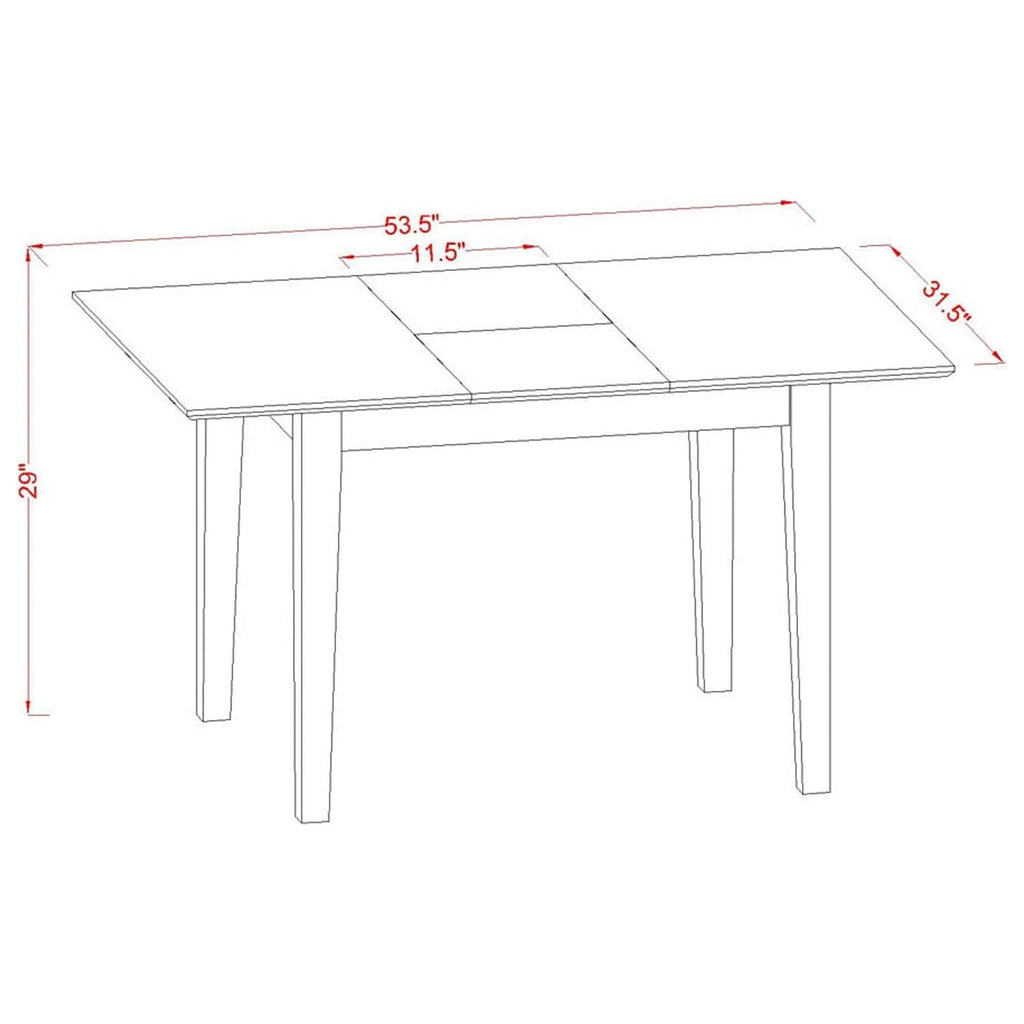 Black Dining Table and Chairs X3172