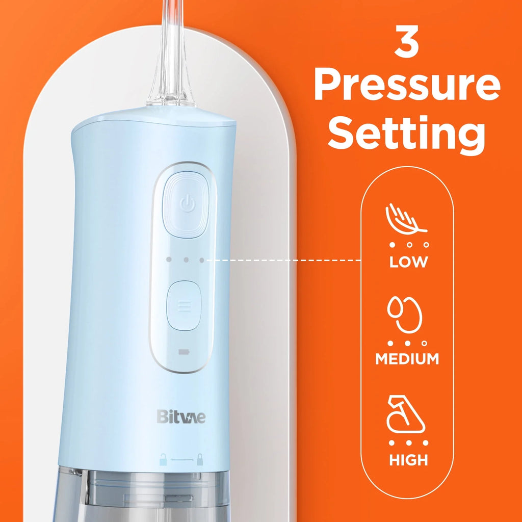 Cordless Water Flosser with 6 Jet Tips O715