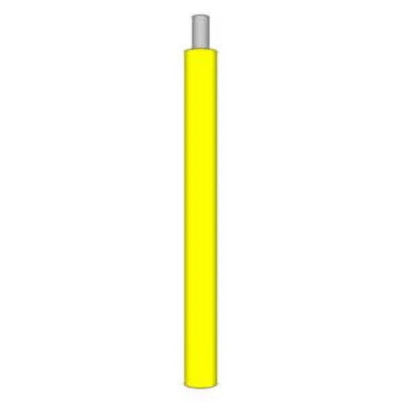 22 AWG Solid Copper Wire with Yellow PVC Insulation C609