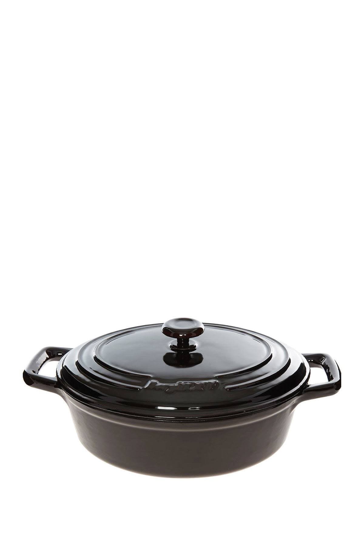 Cast Iron Covered Casserole Dish D11492