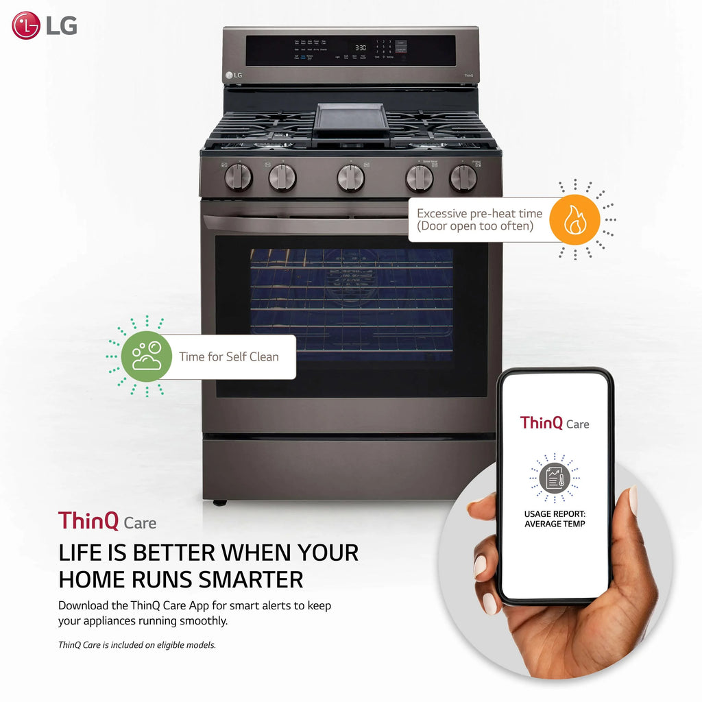 5.8 cu ft. Gas Range with Air Fry N8467