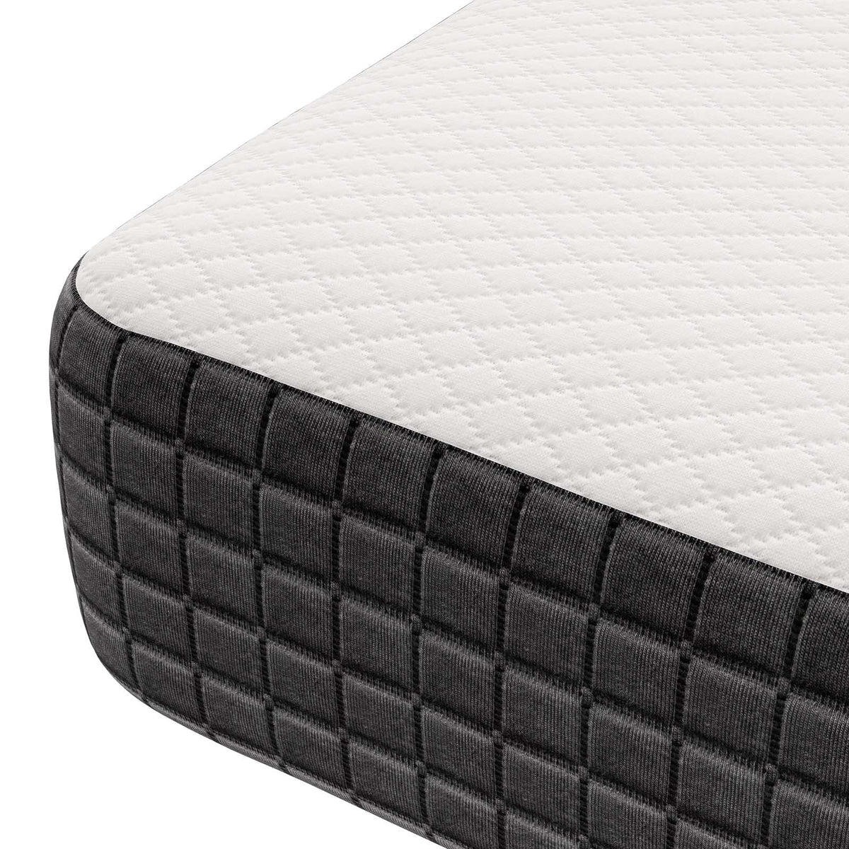 Memory Foam Narrow Twin Mattress in White F618