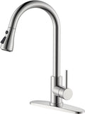 Brushed Nickel Pull Down Kitchen Faucet A127077