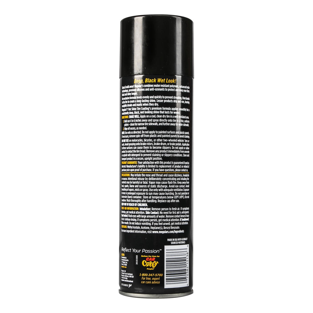 High Gloss Tire Coating 15 oz Aerosol A161063