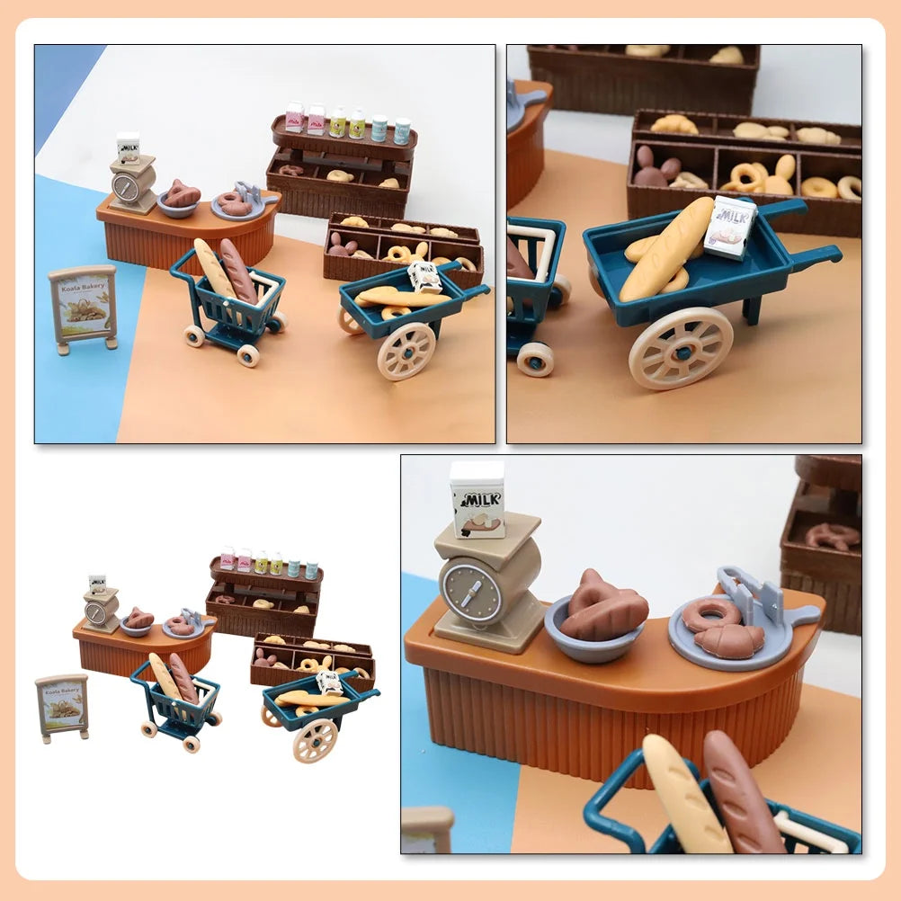 Miniature Bakery Shop Prop Miniature Breads K611