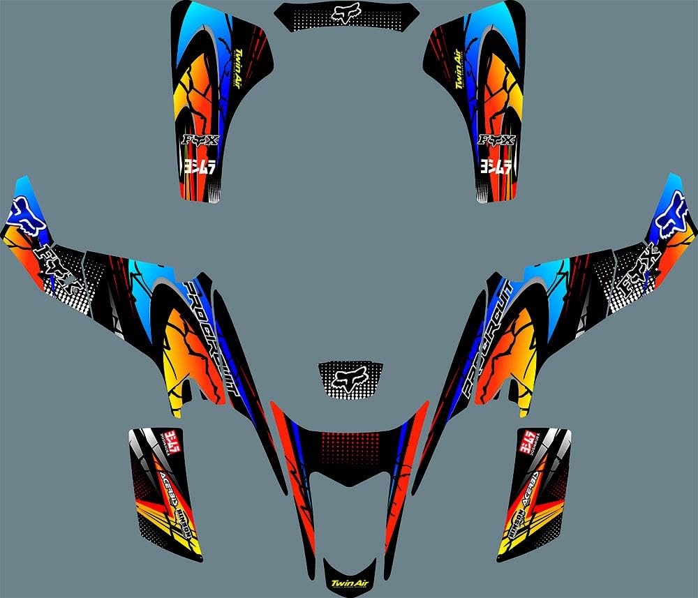 ATV Graphics Kit for Suzuki LTZ400, Pack of 2 Z783521