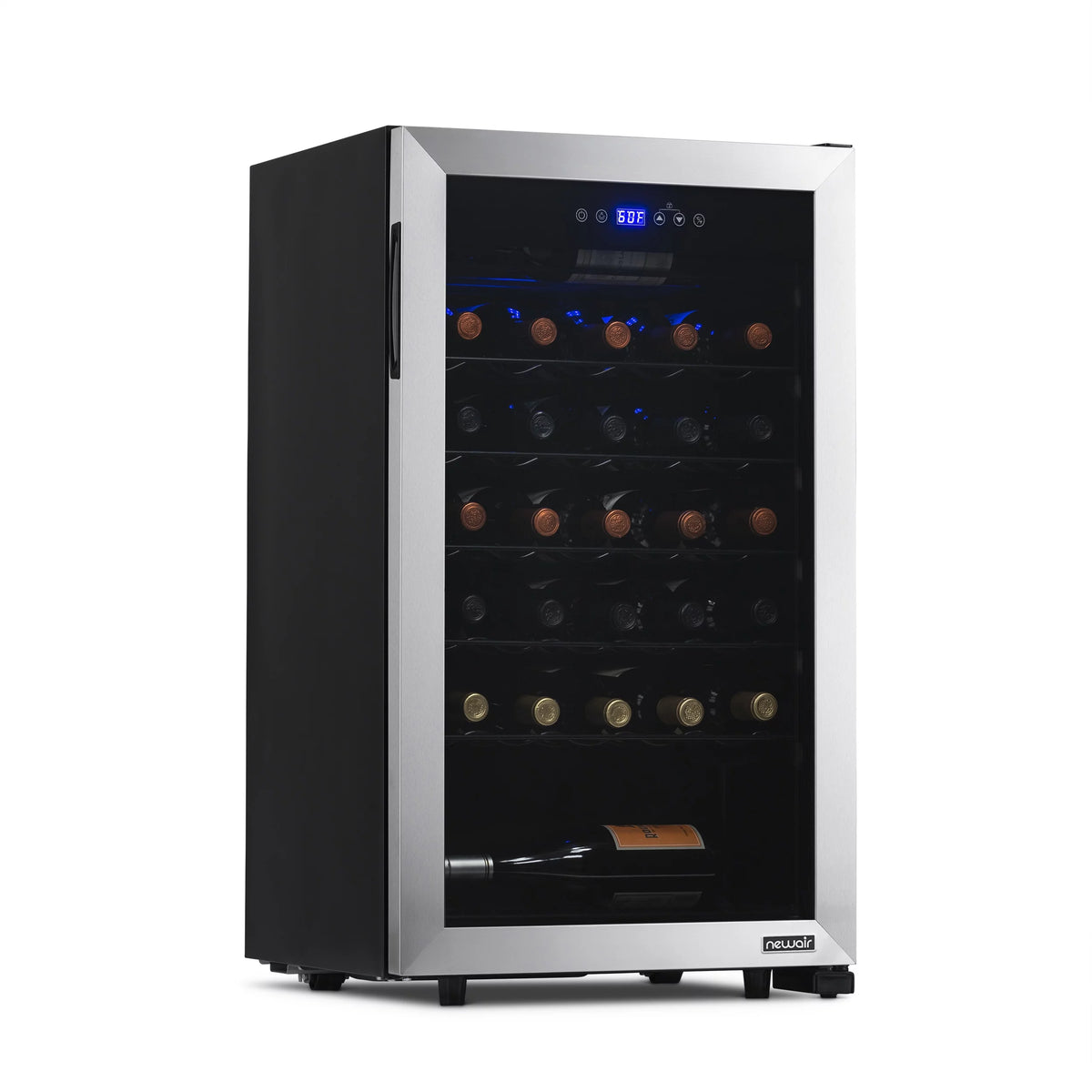 33 Bottle Stainless Steel Compressor Wine Fridge I11953