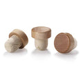 Natural T-Cork with Wood Top U838