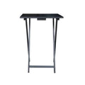 Black Tray Table Set J568334