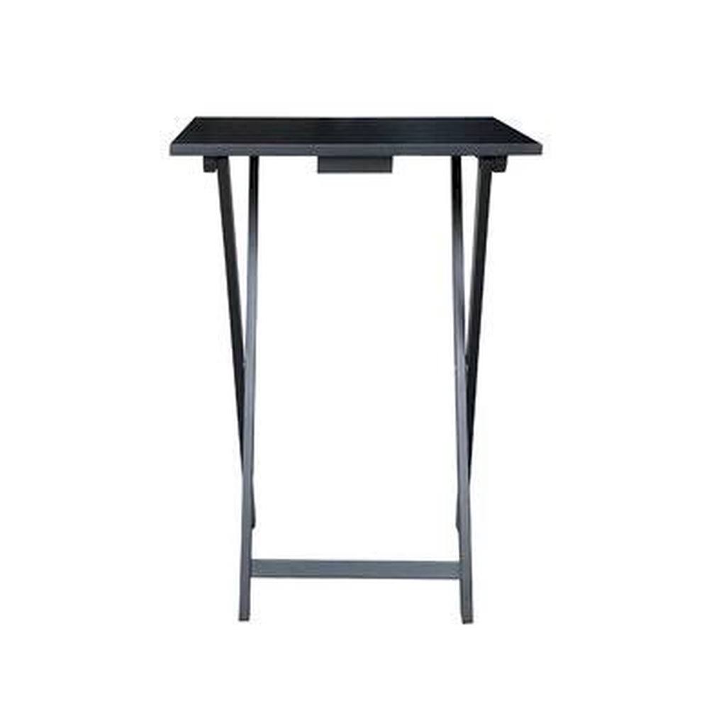 Black Tray Table Set J568334