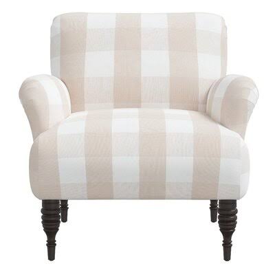 32x22 Cotton Armchair Linen Blend C347
