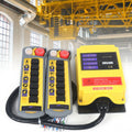 Wireless Lifting Machine 6 Channel 2 Speed Control Hoist Crane Radio Remote Control System 2 Transmitter X916