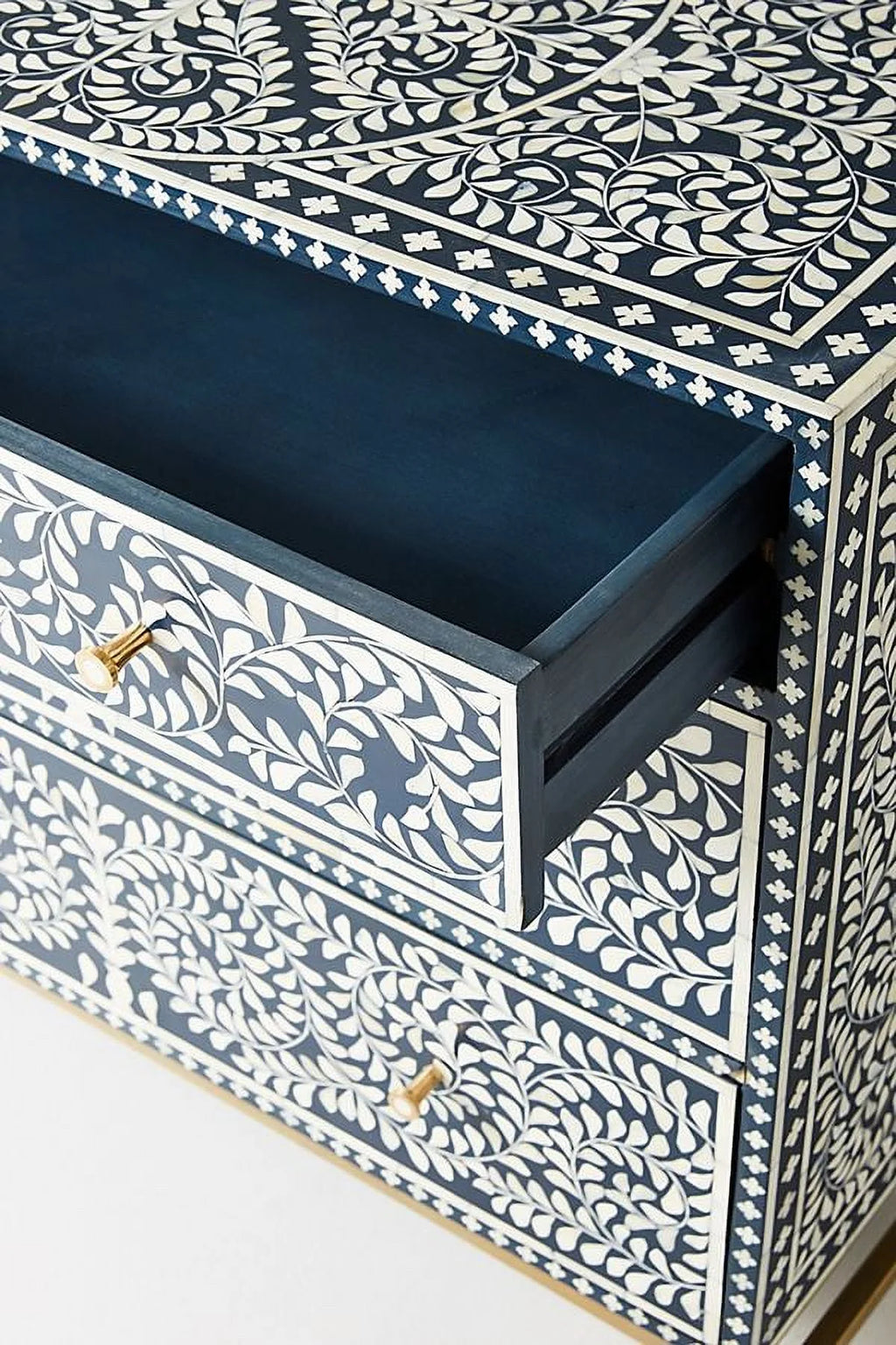 3 Drawer Bone Inlay Dresser K98372