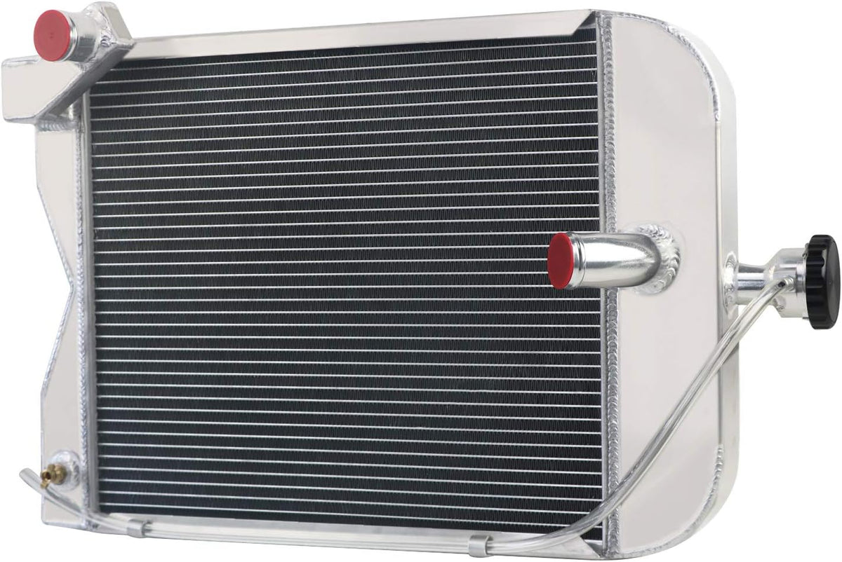 3 Row Aluminum Tractor Radiator With Radiator Cap W6229
