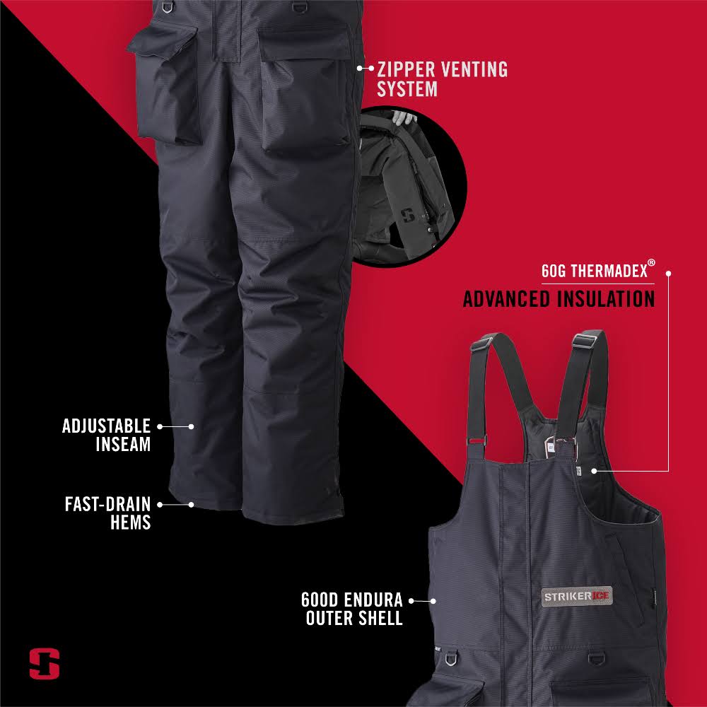 Black Trekker Bib B433