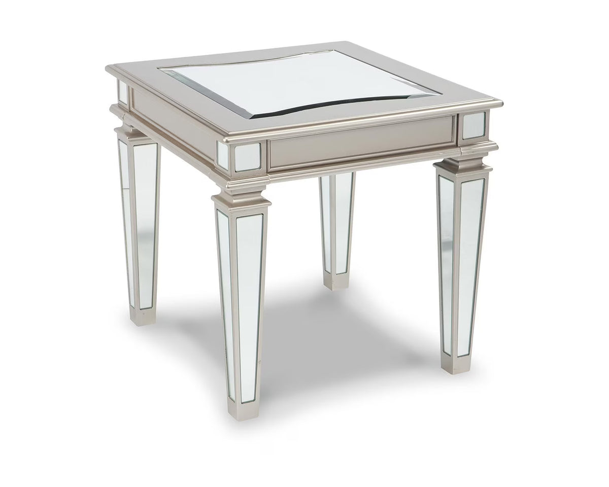 Silver End Table P1404
