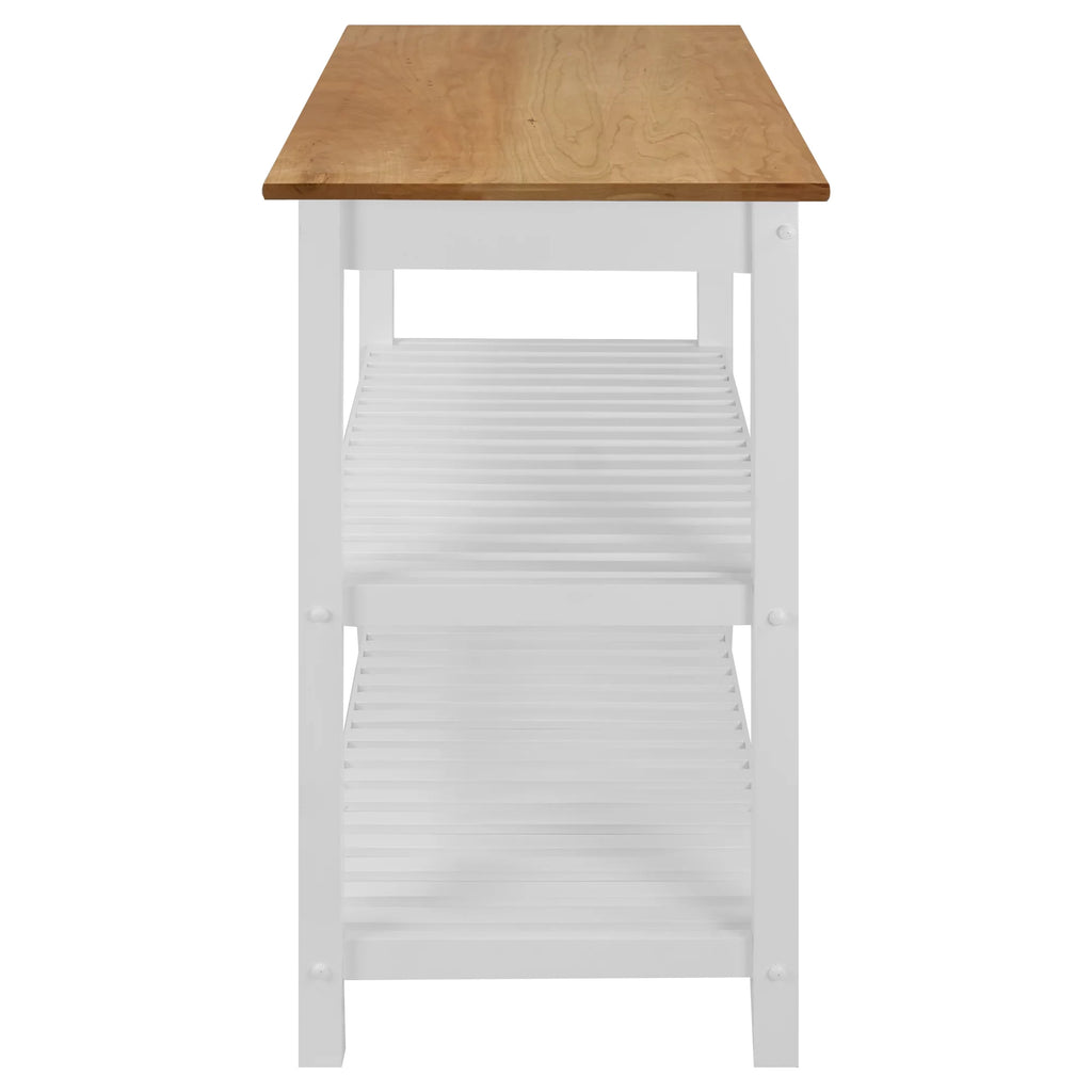 Kitchen Island with Solid American Cherry Top H120