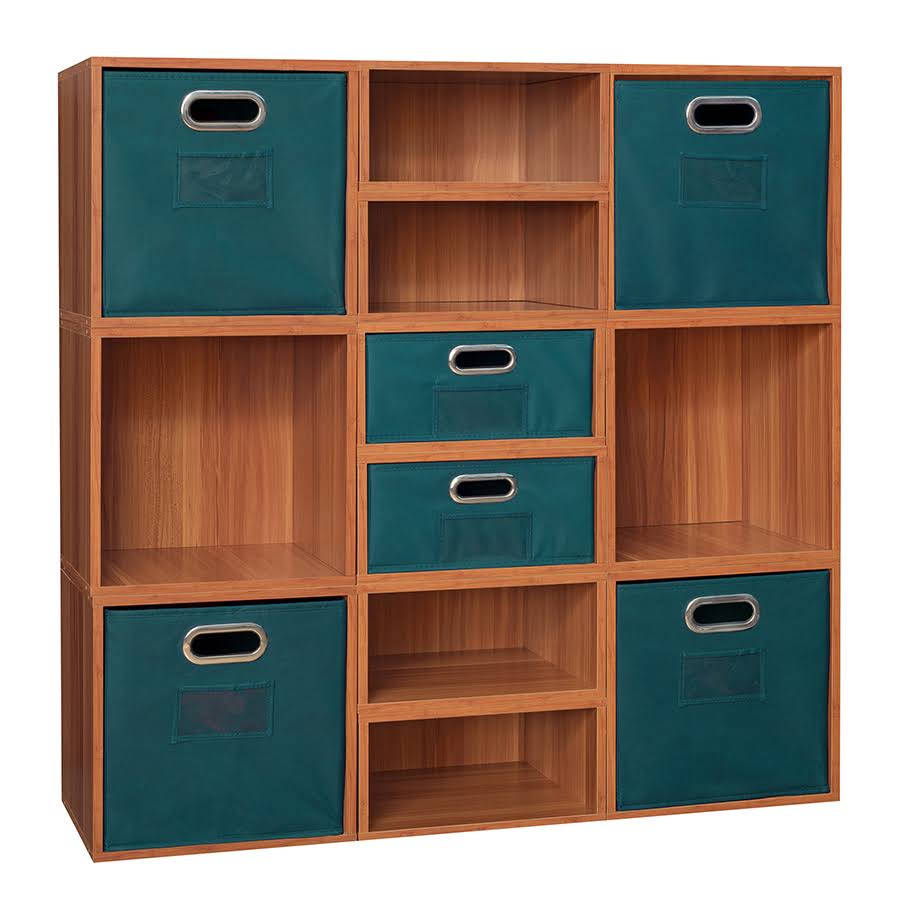 1 Half Cube/1 Full Cube Storage Set with Foldable Storage Bins S128710