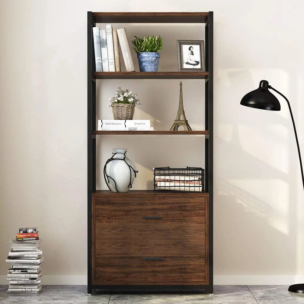 Bookcase with 2 Drawers C866