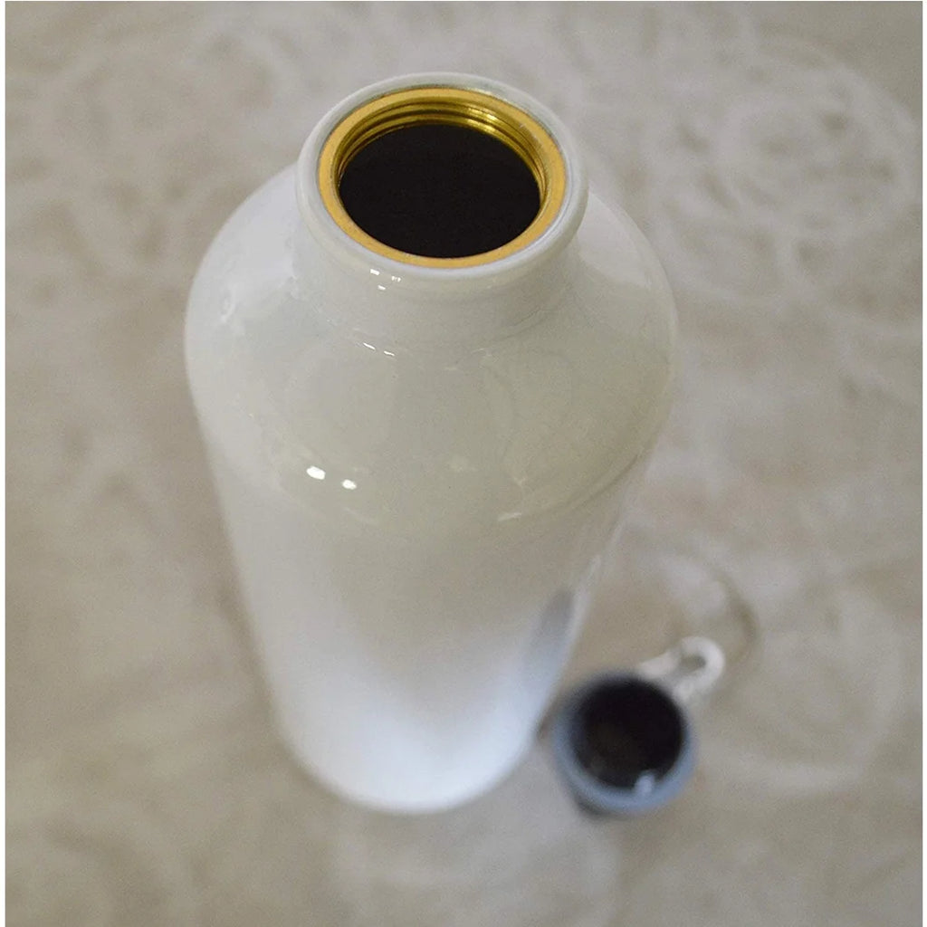 50pcs 500ml Aluminium Water Bottle White Q869037