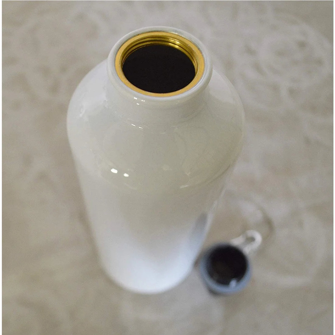 50pcs 500ml Aluminium Water Bottle White Q869037