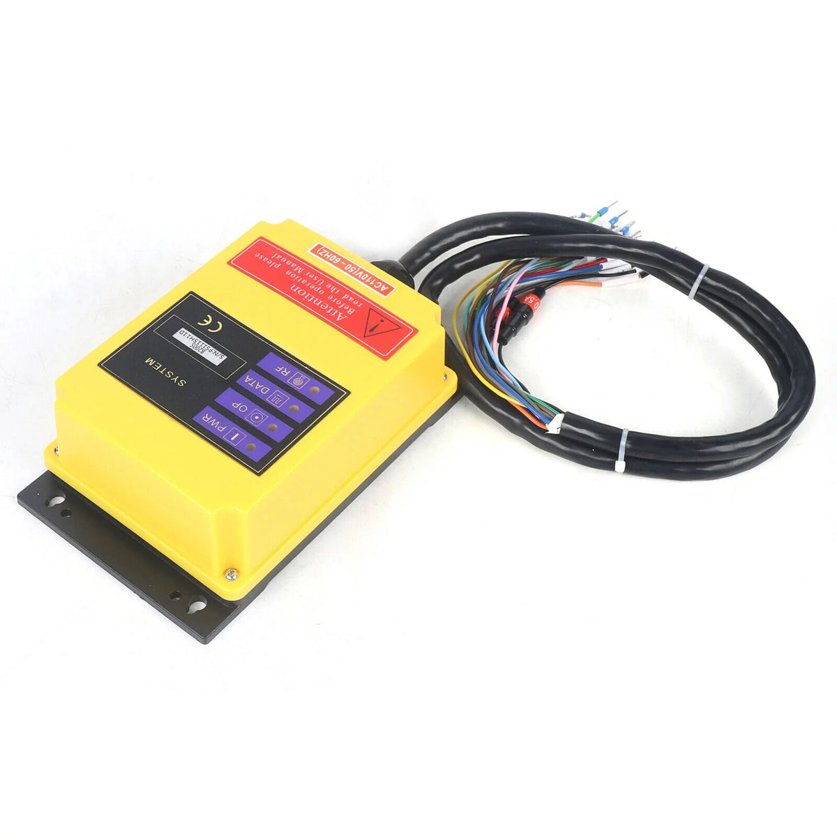 Wireless Lifting Machine 6 Channel 2 Speed Control Hoist Crane Radio Remote Control System 2 Transmitter X916