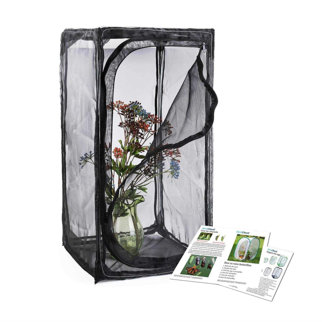 Collapsible Mesh Insect Cage with Zipper L946