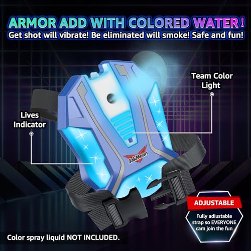 Rechargeable Laser Tag Set with Vests Set of 4 N4915