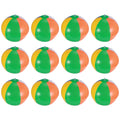 12 Pcs Inflatable Beach Balls Pool Toys J344619