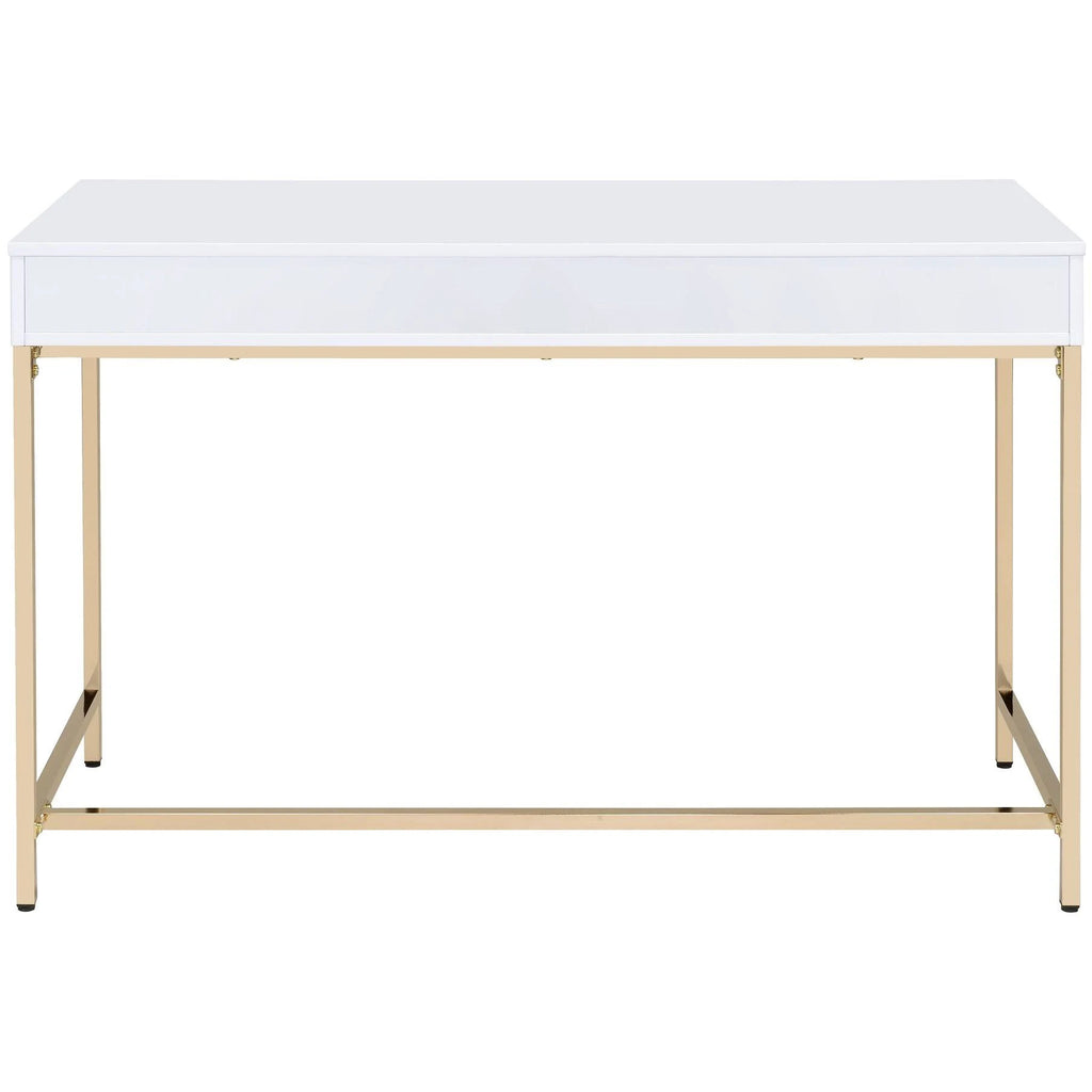White High Gloss Desk R103