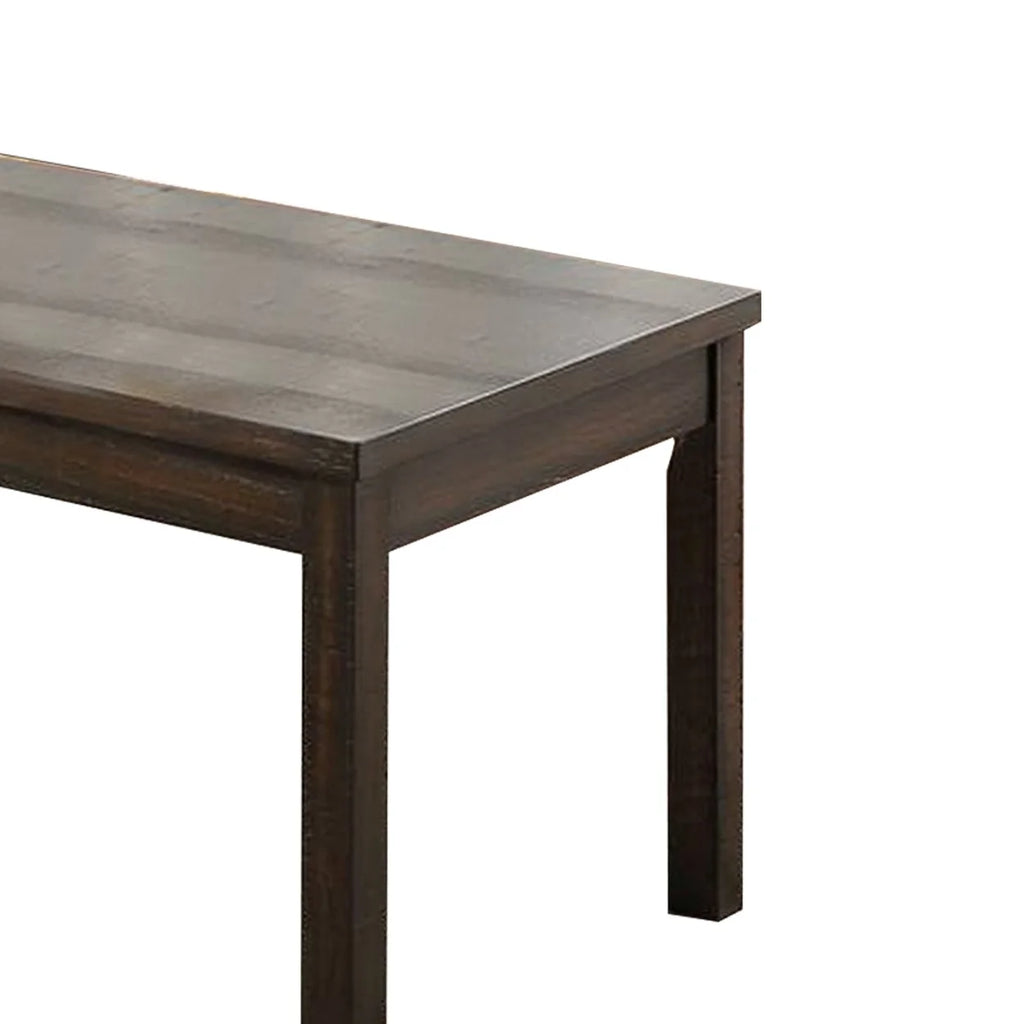 3 Piece Coffee Table and End Table Set Dark Brown G8282