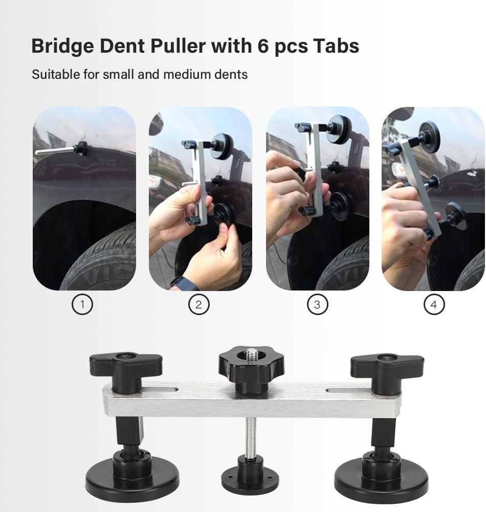 60pcs Paintless Dent Repair Tool Kit I670