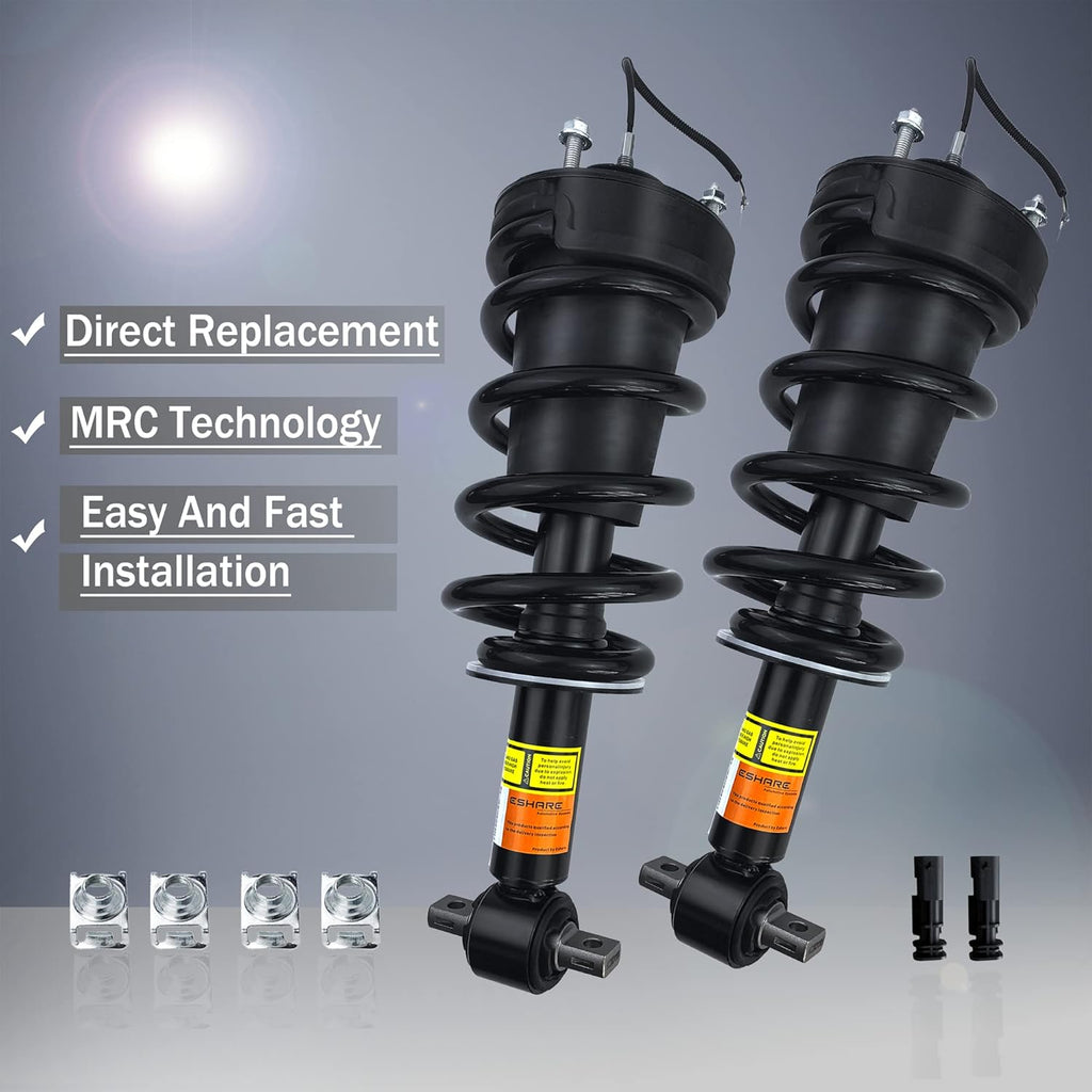 Pair Front Struts Shock Absorber with Spring Magnetic Ride Control Assy A557