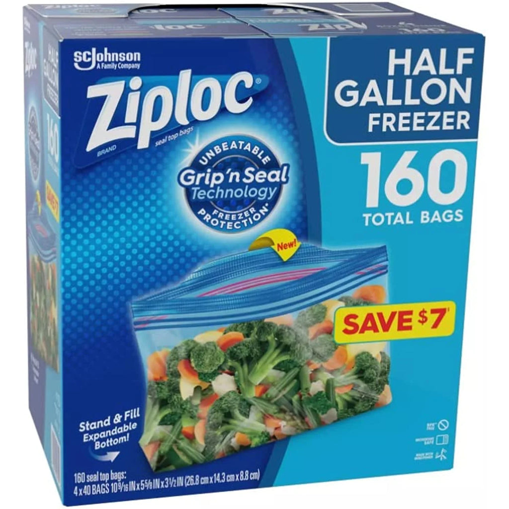 160 Count Freezer Bags N45573