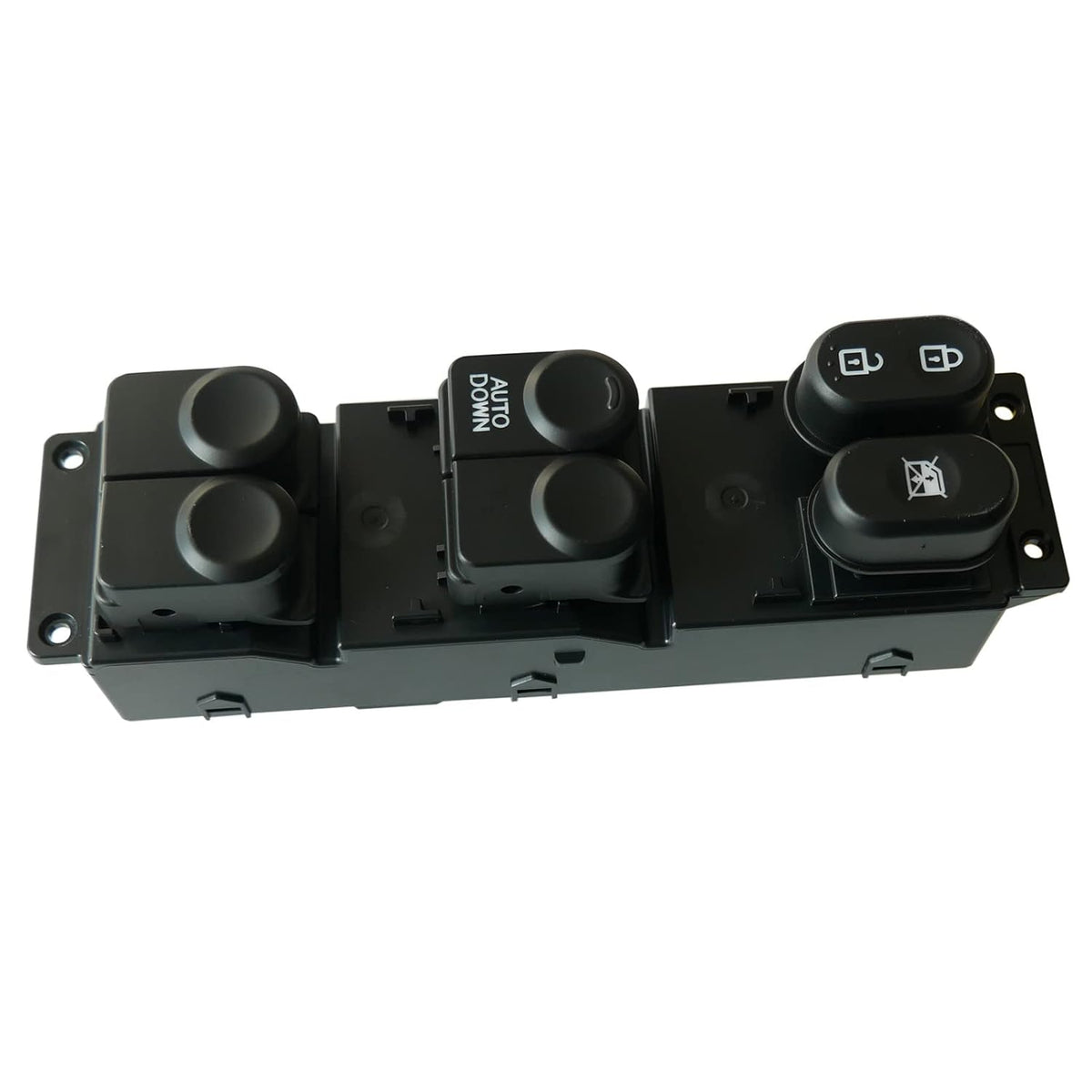 Master Power Window Switch Main Switch Assembly Front Left Driver Side Compatible with 2011-2017 Hyundai Accent 1.6L Pack of 2 K712911
