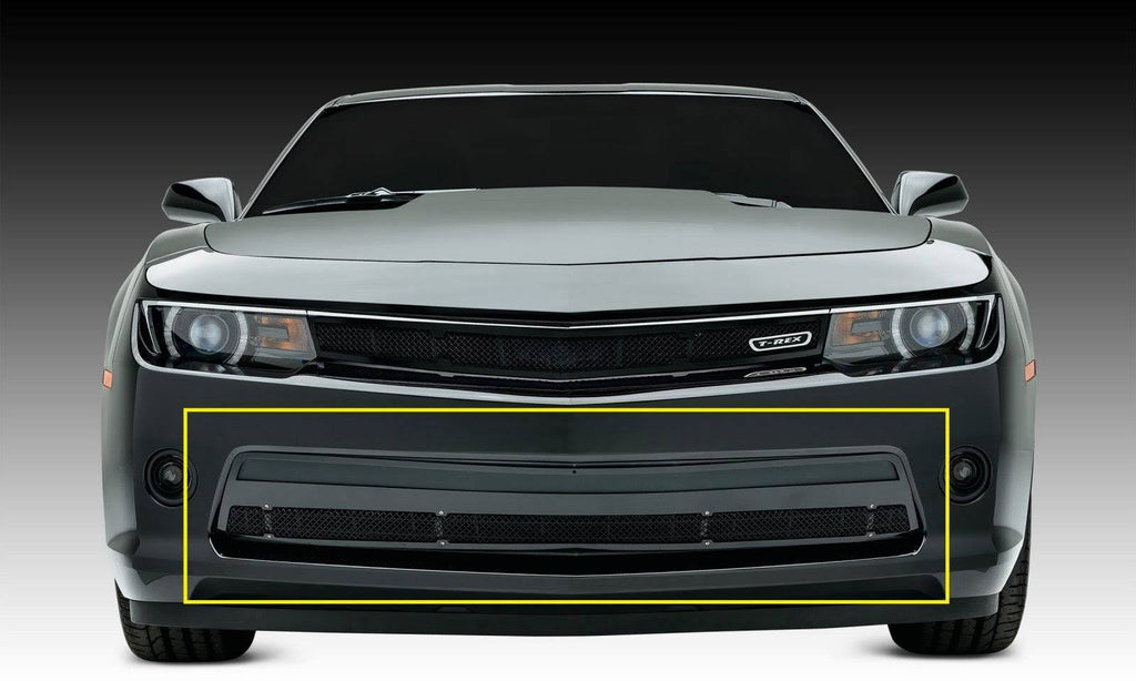 Black Camaro Mesh Bumper Grille Overlay S57812