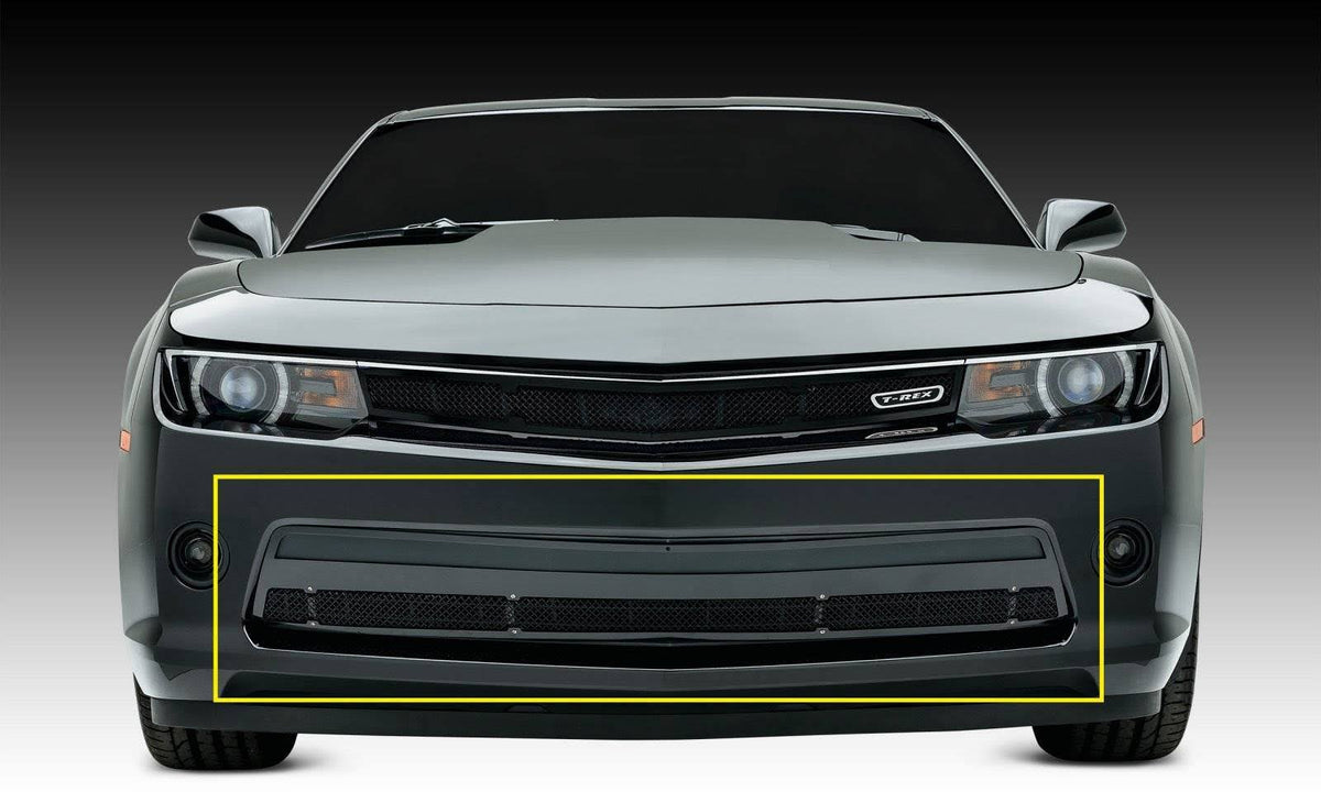 Black Camaro Mesh Bumper Grille Overlay S57812