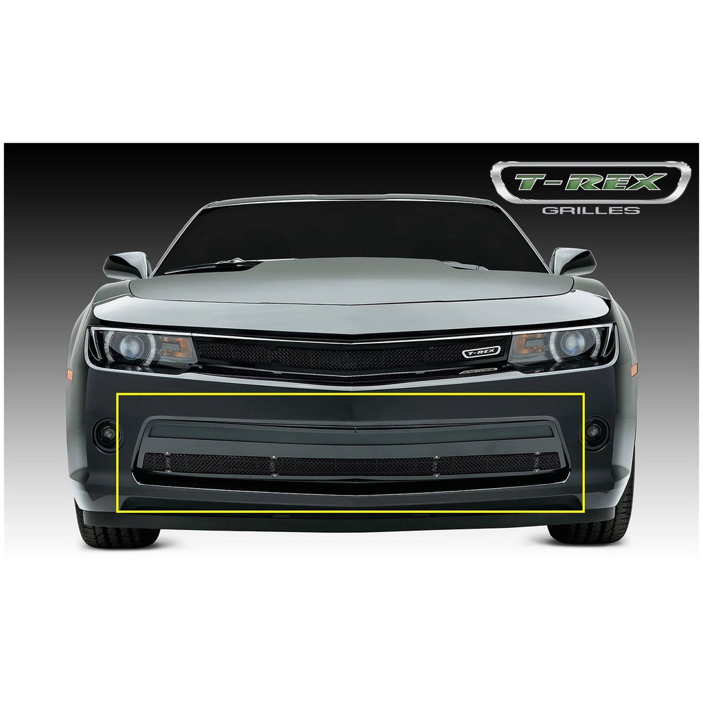 Black Camaro Mesh Bumper Grille Overlay S57812