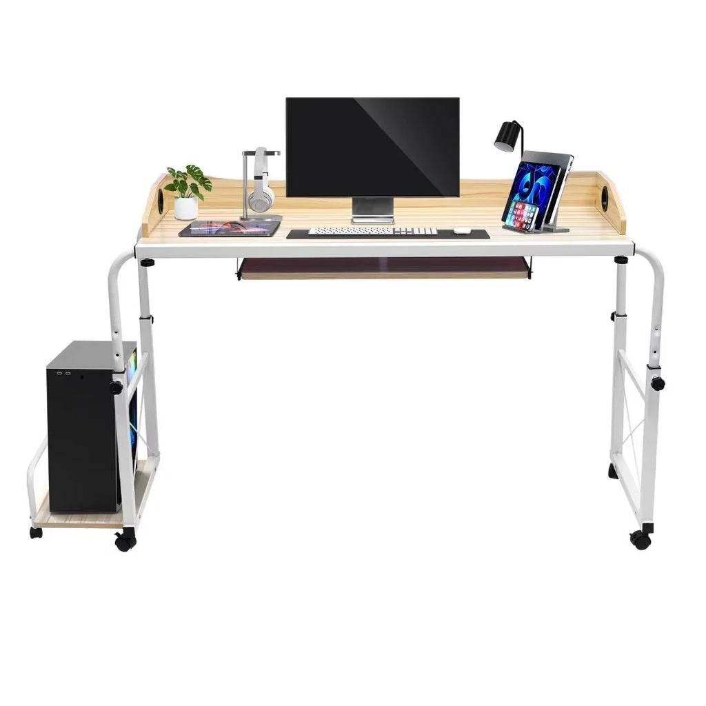 Height Adjustable Overbed Table with Wheels H96841