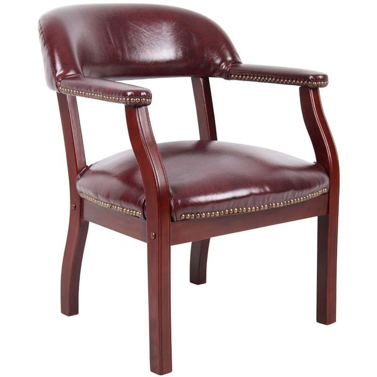 Burgundy Executive Captains Chair Z776864