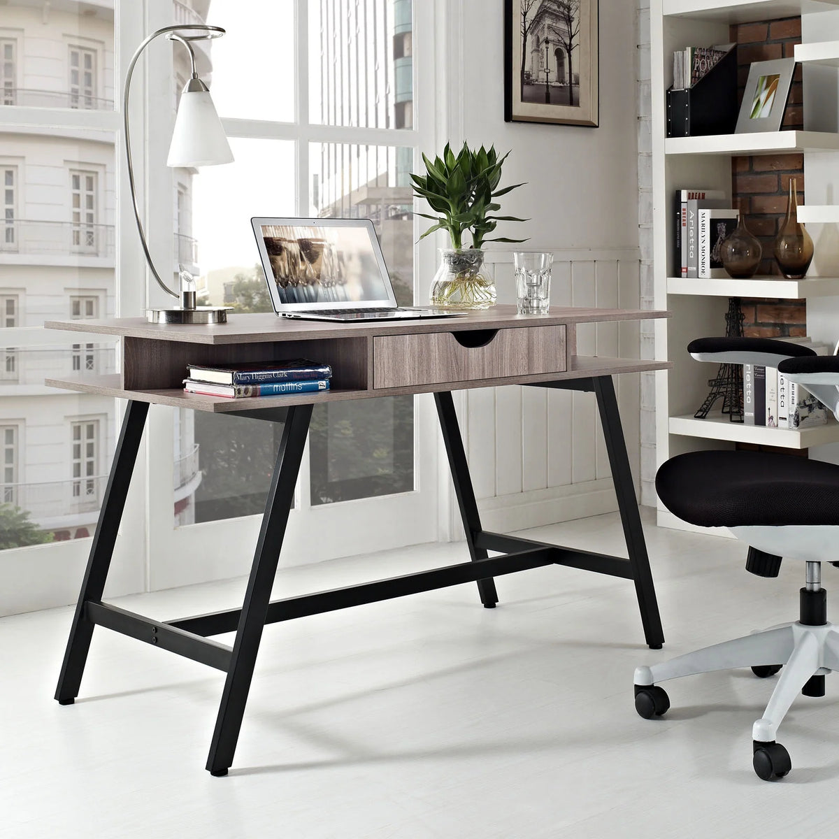 Office Desk in Birch K95826